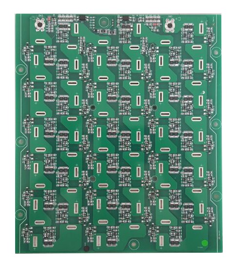 90V 11.1F超级电容器用均衡控制板